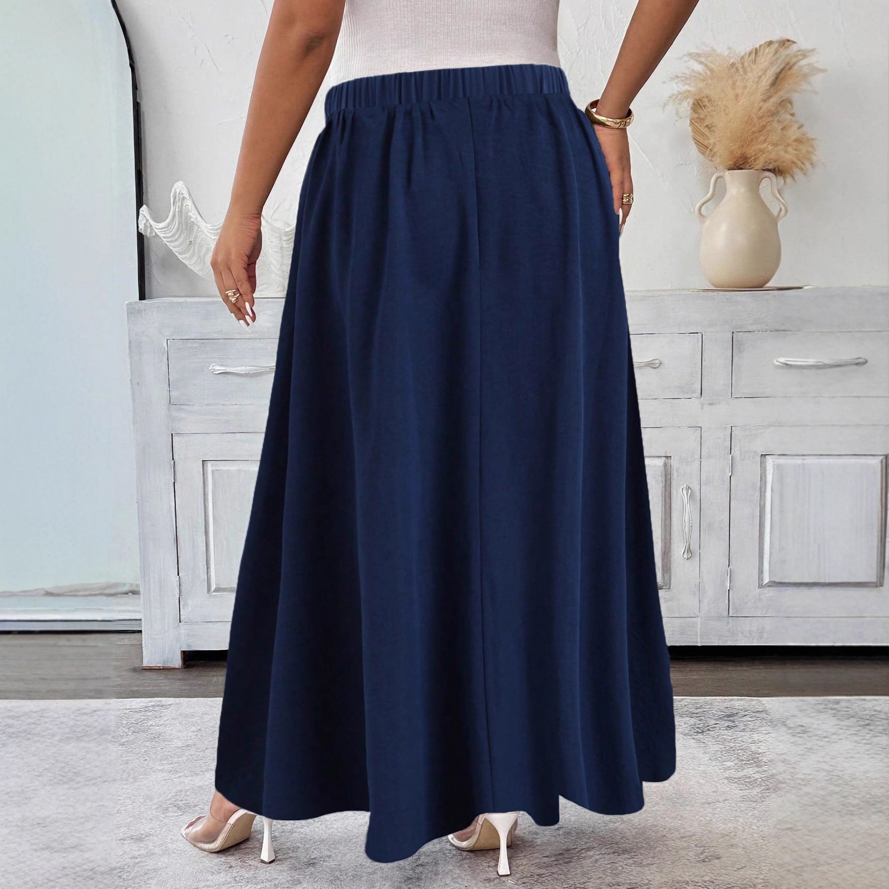 Temperament High-end Large Swing Skirt