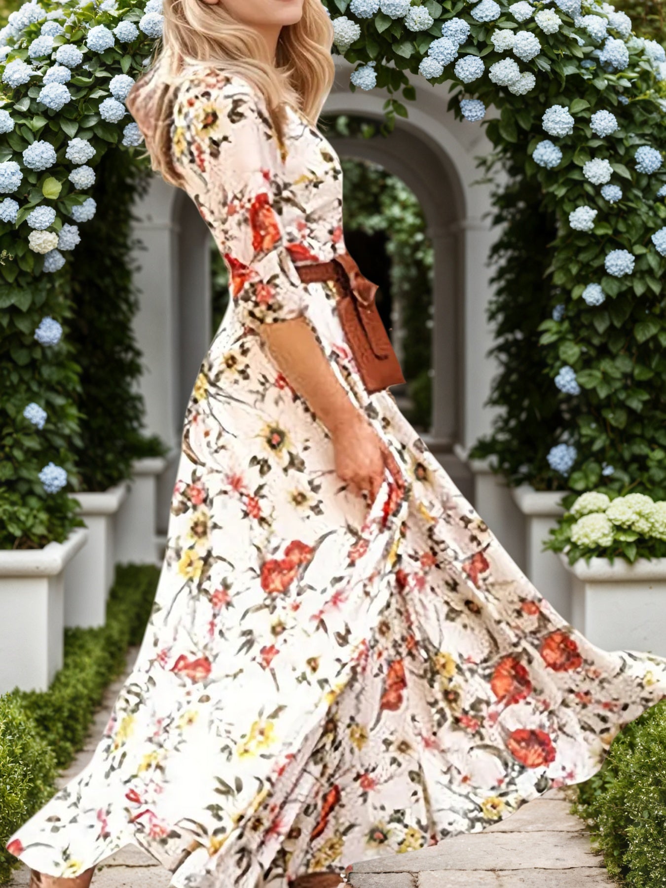 New Flower Printed Dresses