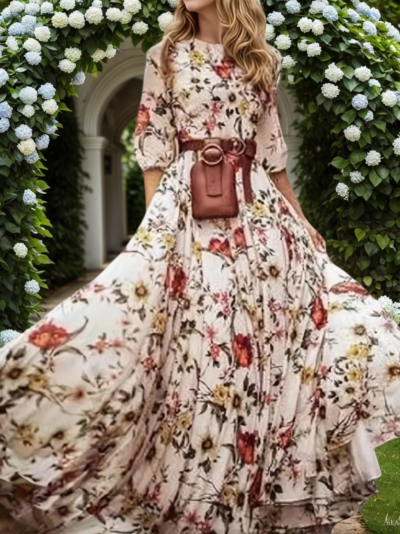 New Flower Printed Dresses