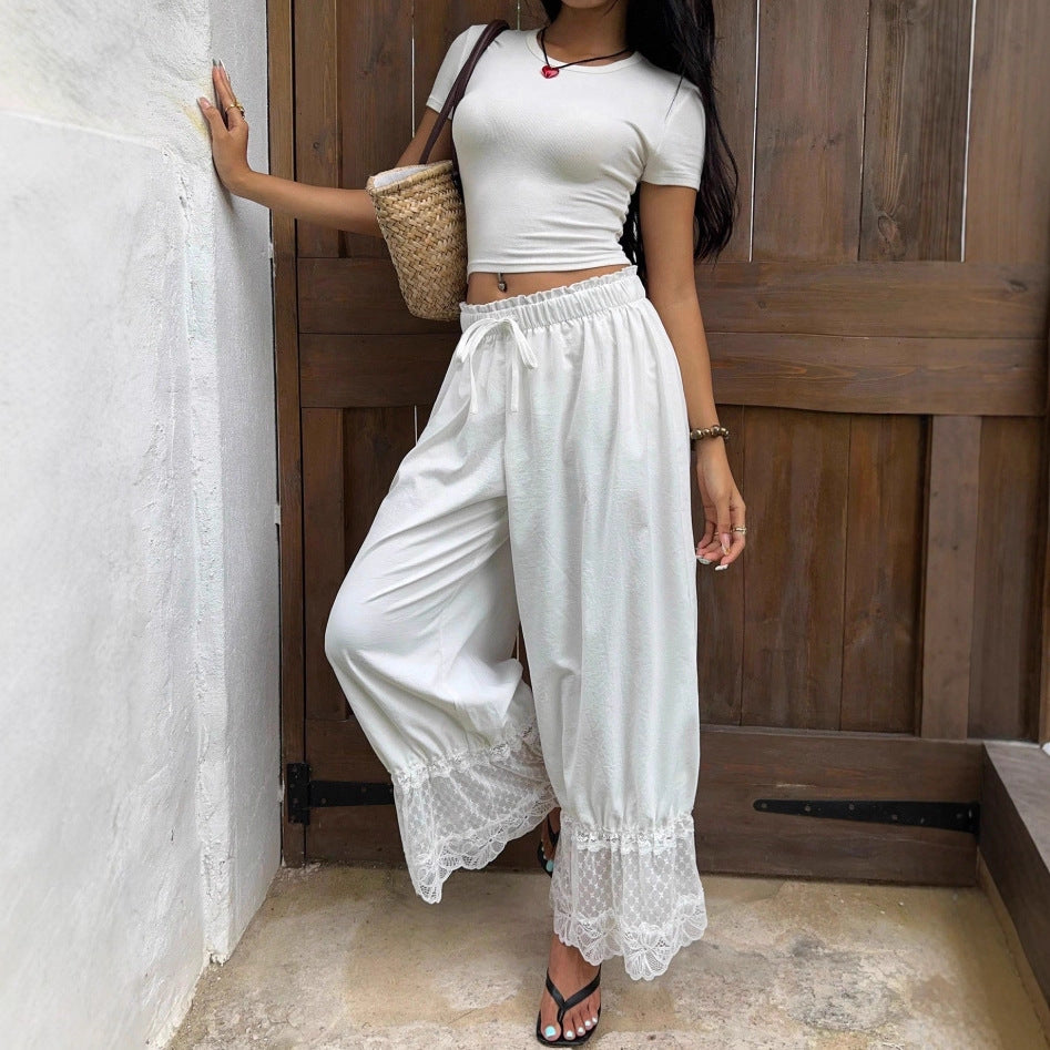 Relaxed-fit Casual Pants With A Comfortable Waist