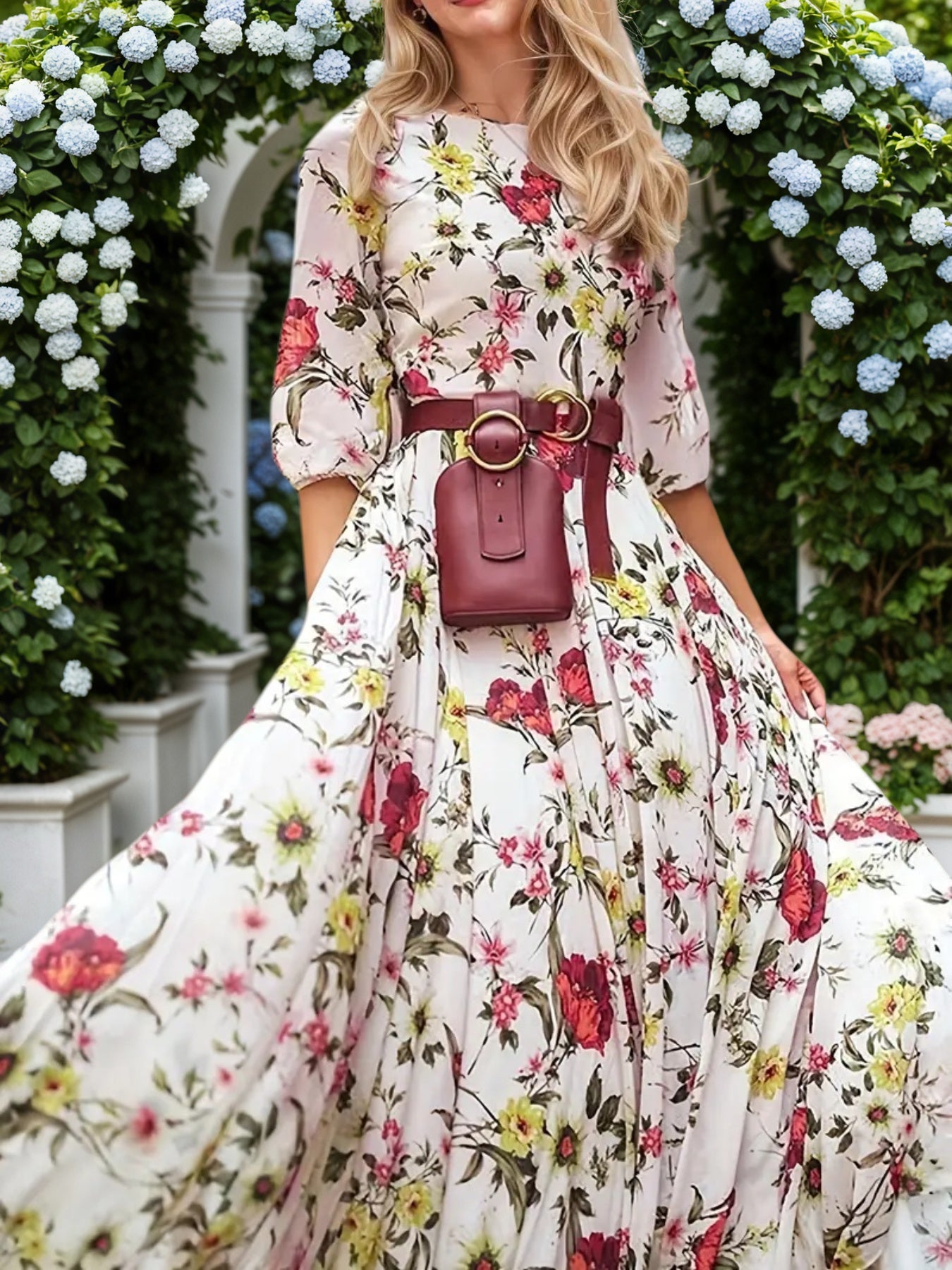 New Flower Printed Dresses