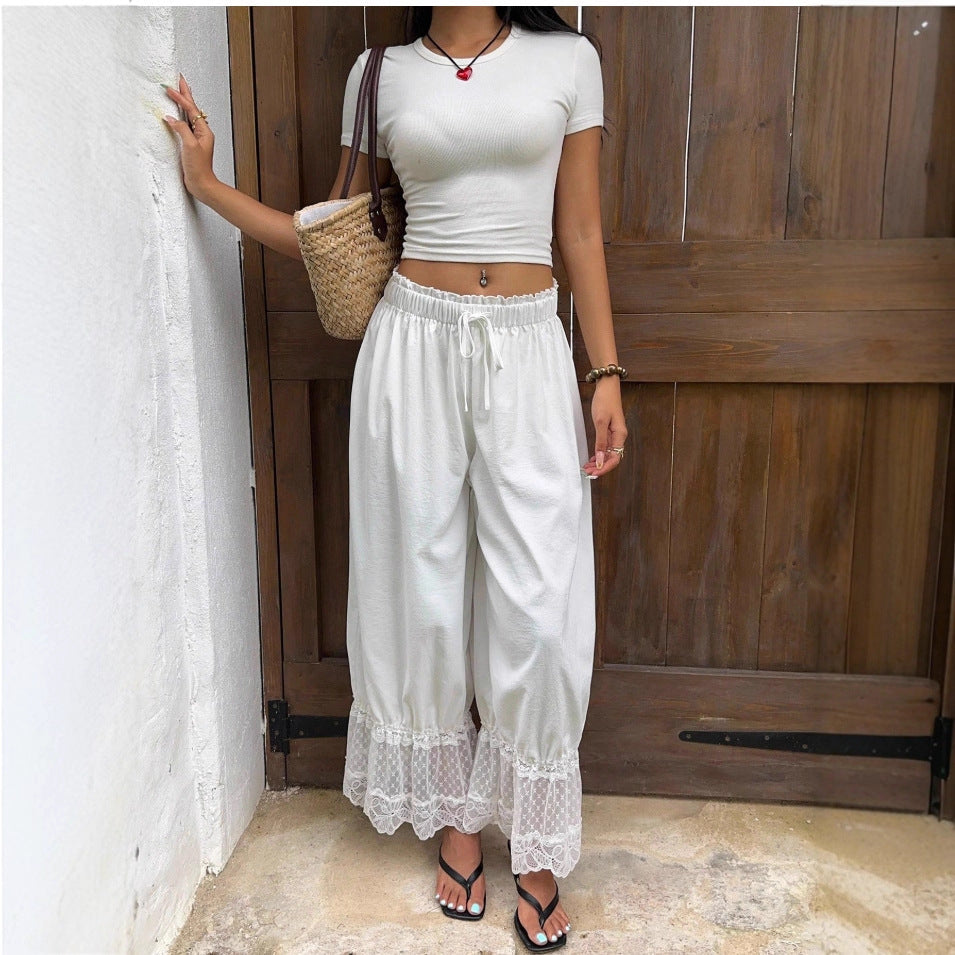 Relaxed-fit Casual Pants With A Comfortable Waist