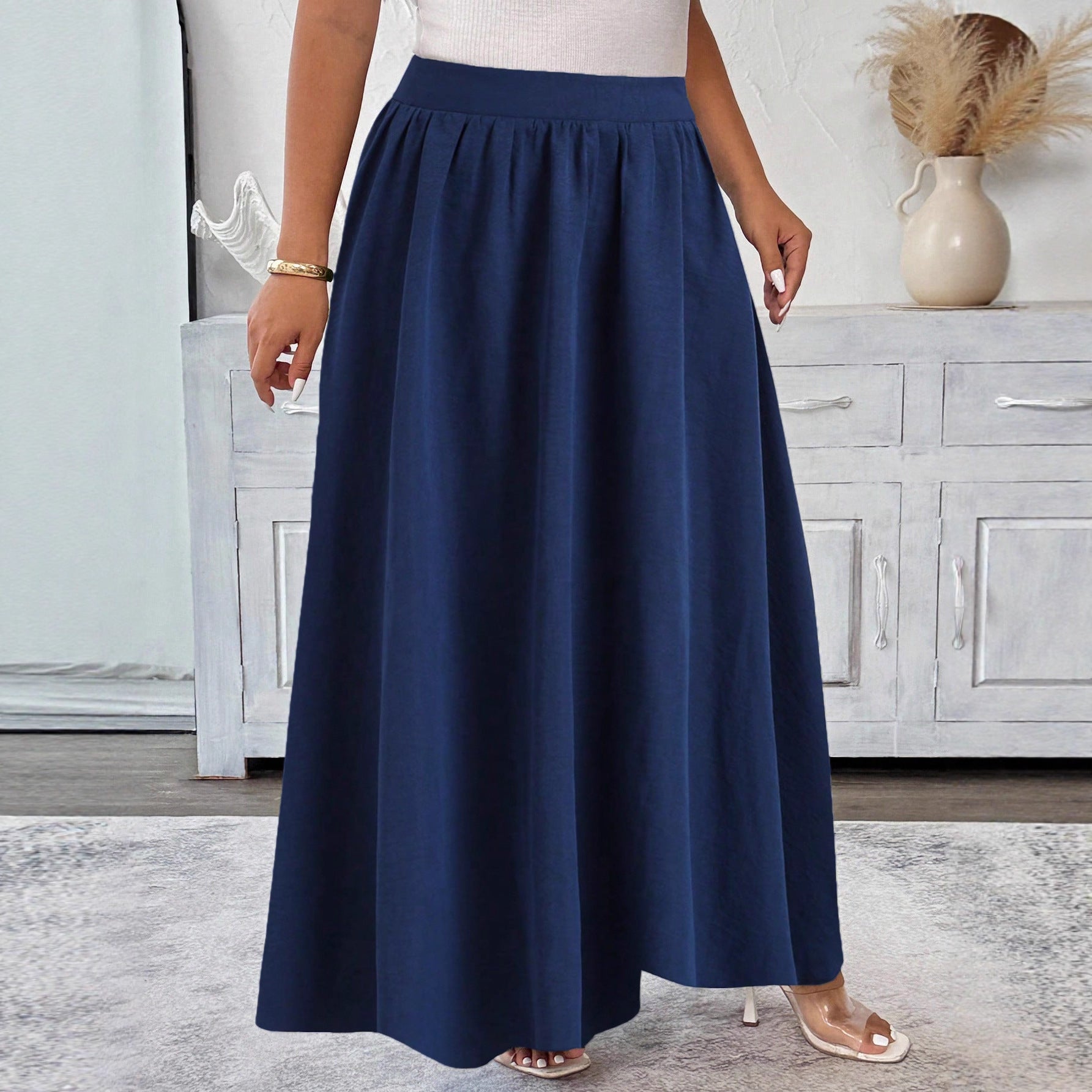 Temperament High-end Large Swing Skirt