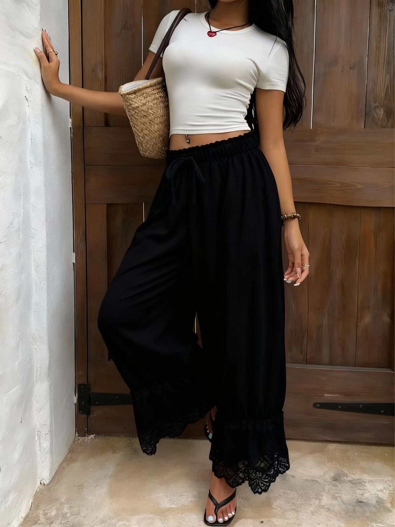 Relaxed-fit Casual Pants With A Comfortable Waist